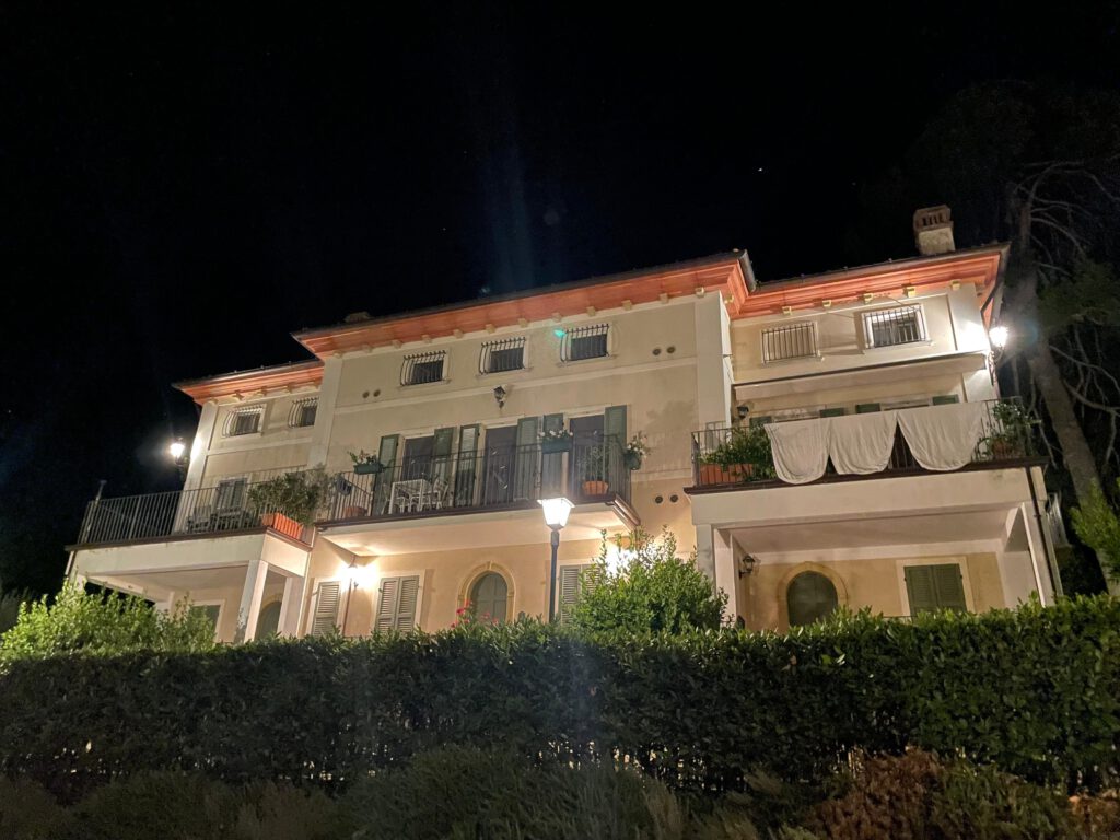 Villa by night